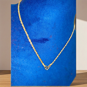 Cadena de Oro de Lujo 22K 2026 para Hombre y Mujer, Diseño Minimalista Geométrico de Alta Calidad para Uso Diario - Product Image 2
