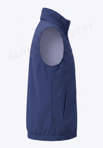 ALIROZ INDUSTRY Reversible Sleeveless Gilet Vest Mens Winter Travel Windproof Outdoor Zipper Vintage Casual Design - Product Image 3