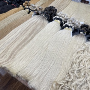 Les meilleurs fournisseurs de cheveux au Vietnam, meilleur prix, extensions de cheveux humains en vrac, non traités, vierges, sans produits chimiques. - Product Image 3