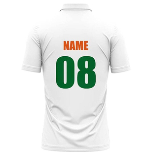 Custom made sports uniform with modern collar style and durable color <b>cricket</b> jersey - Product Image 3