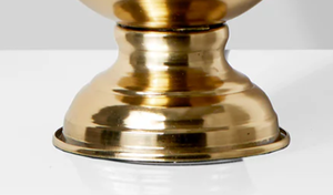 แจกันดอกไม้สำหรับงานแต่งงานแบบทันสมัยหรูหราทำด้วยมือโลหะเคลือบทองออกแบบโลโก้ได้ตามต้องการสำหรับงานแต่งงาน - Product Image 6