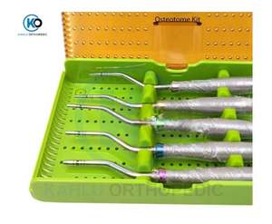 ชุดเครื่องมือทันตกรรมรากฟันเทียมแบบเว้าได้รับการรับรอง CE คลาส I โดย Kahlu - Product Image 4