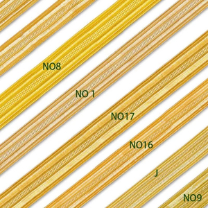 Gold Mylar Braid French Wire Ribbon Twisted Fringe Customized Size Eco-Friendly <b>Embroidered</b> Metallic Wire Tassel <b>Shoes</b> Trim - Product Image 6
