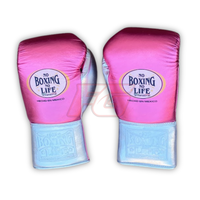 Guantes de Boxeo Personalizados No Boxing No Life para Adultos, de Cuero, con Cierre de Gancho y Lazo, Antideslizantes, Ligeros y Transpirables