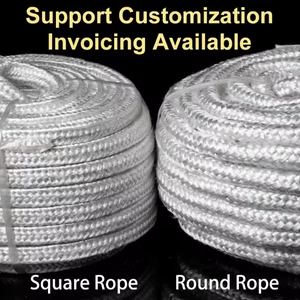 Cordon en fibre de verre PTFE de qualité supérieure pour isolation thermique et ignifugation, fabriqué par des spécialistes du PTFE. - Product Image 4