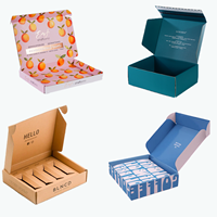Emballage de shampoing cosmétique à impression personnalisée de qualité supérieure Boîtes en papier kraft écologique Cartons d'expédition en carton ondulé Boîte postale