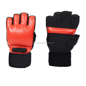 Gants de sport MMA professionnels imperméables avec fermeture auto-agrippante, évacuation de l'humidité, conçus pour la performance, pour l'entraînement quotidien - Product Image 2