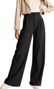 Jupe plissée taille haute en polyester/coton de haute qualité pour femme, coupe ample, style décontracté professionnel, avec poches, vente en gros - Product Image 3