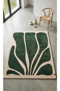 Modern <b>Hand</b> <b>Tufted</b> Wool Area <b>Rug</b> with Custom Design and Anti-Slip Backing for Interiors - Product Image 5