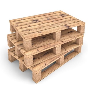 High Quality Euro Wooden Pallets-Made in France Lightweight EPAL Premium Wood Pallets For Reliable <b>Storage</b> Available - Product Image 2