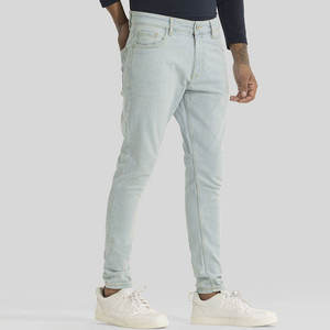 Pantalones Vaqueros de Mezclilla Super Ajustados a la Moda para Hombre, Estilo Dropship, Nuevo Modelo para Hombre - Product Image 1