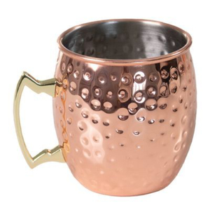 Taza de cobre puro de diseño clásico con asa, taza Moscow Mule para bar en casa, tazas para cócteles, tazas con beneficios para la salud ayurvédica - Product Image 6