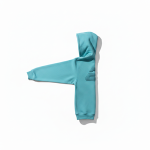 Sudadera con Capucha Reversible de Alta Calidad OEM, 500GSM, Unisex, Talla Grande, con Logotipo Personalizado, de Felpa - Product Image 3