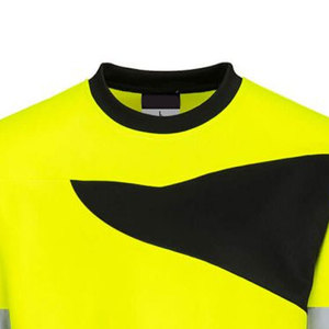เสื้อสเวตเชิ้ตสะท้อนแสงสำหรับงานอุตสาหกรรม สีเหลือง/ดำ คุณภาพสูง แขนยาว ปลอดภัย มองเห็นได้ชัดเจน - Product Image 2