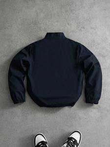 Men's <b>Jackets</b> Raglan Sleeve Track <b>Jacket</b> Polyester Casual Streetwear Outerwear Private Label OEM ODM Supplier - Product Image 3
