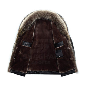Vestes en cuir pour hommes, vestes d'hiver, tenue décontractée quotidienne, look tendance, vestes en cuir confortables - Product Image 2