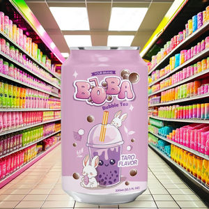 Tropi Boba Tan Do Beverage 330ml Can Fruit Juice 10 Flavors 24-Month Shelf Life HACCP/Halal/FSSC Certified Best Served Cold - Product Image 4