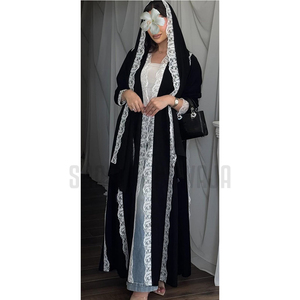 Venta al por mayor al mejor precio, nueva abaya para mujer, talla grande, vestido musulmán de manga larga, abaya juba para venta en línea - Product Image 3