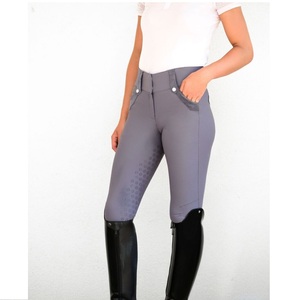 High Quality 4-way Stretch Horse Riding Breeches <b>Leggings</b> Tights <b>Equestrian</b> Wear Pants on Technical Fabric with Soft Feel - Product Image 5