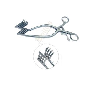 Pinzas de Retracción Cutánea Quirúrgicas Autorretenibles Gelpi de Acero Inoxidable, Uso Ortopédico Manual, Certificación CE, Garantía de 2 Años - Product Image 4