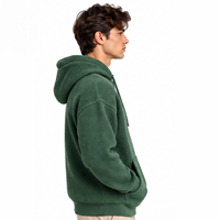 Sweat à capuche thermique en maille gaufrée pour homme, manches longues, décontracté, mode hiver, streetwear, personnalisable, vente en gros