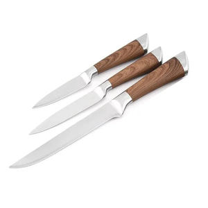 High Quality Kitchen <b>Knife</b> <b>Set</b> Stainless Steel Professional Chef <b>Knife</b> <b>Set</b> with <b>Sharp</b> Blade and Wooden Handle - Product Image 3
