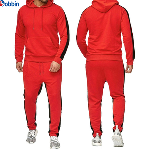 Sudadera con Capucha y Pantalones Deportivos de Manga Larga 2 en 1 para Hombre, Estilo Urbano, Transpirable, de Secado Rápido, Ligero, Estampado, Sólido y de Gran Peso - Product Image 5