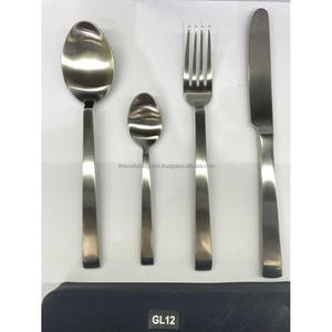 Juego de Cubiertos Dorados para Cena de Boda, Juego de 5 Piezas, Cubiertos de Lujo, Aptos para Contacto con Alimentos, Impresión de Logotipo Personalizado - Product Image 3