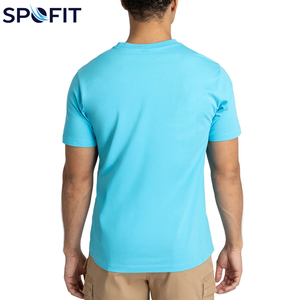 T-shirt de sport à col rond pour garçons, nouvelle conception, qualité supérieure, prix abordable, haut à manches courtes style vintage, vêtements de sport pour hommes - Product Image 3
