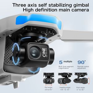 Drone GPS S X1 con Fotocamera 4K HD, 20-30 Minuti di Volo, Gimbal a 3 Assi, Immagini Stabilizzate da 5MP, Ritorno Automatico a Basso Consumo, Ampia Copertura Video a 50fps - Product Image 3