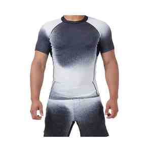 Camisetas de Compresión para Hombre, Sublimadas, de Poliéster, de Primera Calidad, para Gimnasio, Fitness, Surf, Buceo - Product Image 6