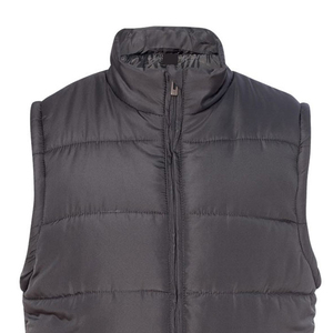 Custom <b>Mens</b> Lightweight Puffer Vest Durable Hooded Neck Sleeveless Quilted <b>Jacket</b> Drawstring Closure for Outdoor Casual - Product Image 5