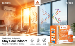 Star Heat Shield Solar Control <b>Boat</b> <b>Paint</b> Heat Reflective Transparent Glass Coating Energy Saving with Highest SRI 130 - Product Image 5