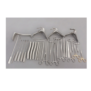 ZUOL INSTRUMENTS Juego de 49 Piezas de Instrumentos Quirúrgicos de Acero Inoxidable, Pinzas, Tijeras, Espéculos, Kit de Cirugía General - Product Image 4
