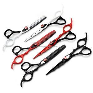 Ciseaux de barbier professionnels F81, 5,5/6 pouces, acier inoxydable, pointe acérée, ciseaux à cheveux, vente en gros, OEM ODM disponible - Product Image 5