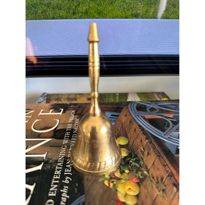 Campana Colgante de Latón Pulido y Chapado en Oro, Tamaño y Forma Personalizados, Campana Metálica de Alta Calidad a Precio de Mayoreo de Exportador Indio - Product Image 4