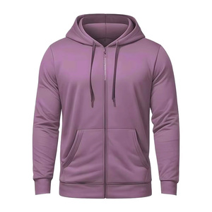 Sudadera con Capucha para Hombre de Alta Calidad, Hecha a Medida, 100% Algodón, Transpirable, con Cierre, OEM/ODM, Sudadera Informal Personalizable para Invierno - Product Image 3