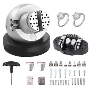 Morsa a sfera da 5 pollici per incisione, strumento di posizionamento con rotazione a 360 gradi e 35 accessori, blocco per incisione gioielli - Product Image 1