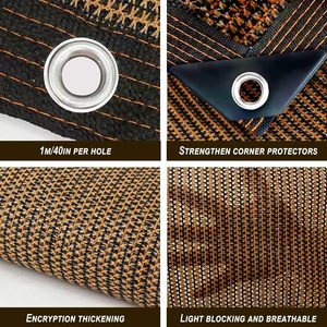 <span class=keywords><strong>Malla</strong></span> de sombreo de HDPE con protección UV <span class=keywords><strong>para</strong></span> jardín, tela transpirable de punto por urdimbre <span class=keywords><strong>para</strong></span> pérgola y patio trasero, ideal <span class=keywords><strong>para</strong></span> plantas y vegetales. - Product Image 2