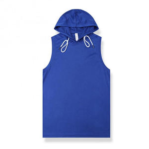 Débardeur Streetwear Vierge Homme en Gros – Gilet d'Entraînement Sans Manches Uni 100% Coton Respirant Séchage Rapide pour Fitness et Sport - Product Image 5