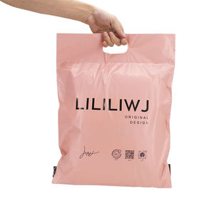 Bolsas de Envío de Polipropileno Biodegradables y Compostables Personalizadas – Bolsas de Envío Autosellables Impermeables para Ropa, Rosa, Naranja, Verde - Product Image 5