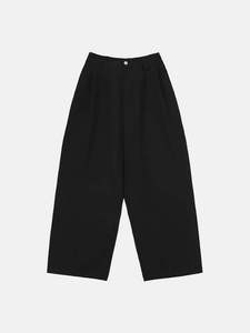 Pantalones Deportivos de Pierna Ancha para Hombre, Estilo Casual, Cintura Alta, Forrados de Felpa, para Otoño e Invierno, Estilo Informal de Negocios - Product Image 3