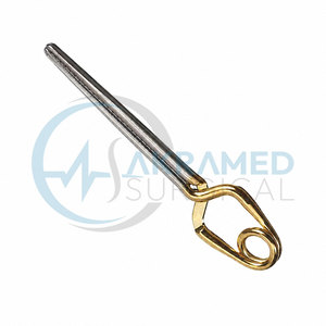High Quality Yasargil Temporary Occlusion Clip 17mm Straight Jaw Stainless Steel <b>Neurosurgery</b> <b>Instrument</b> CE Certified - Product Image 3