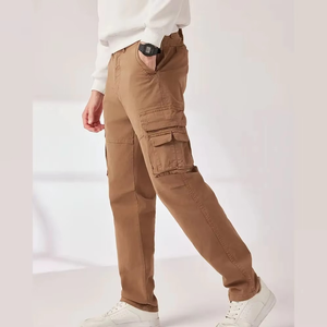 Pantalones Cargo Personalizados para Hombre, Pantalones Casuales de Trabajo, Pantalones de Algodón con Bolsillos, Pantalones Cargo al por Mayor, Alta Calidad - Product Image 5