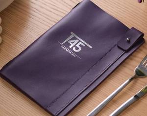 ที่ใส่เมนูหนังแท้พับได้ ดีไซน์หรูหรา คุณภาพระดับมืออาชีพ พร้อมระบบป้องกัน สำหรับร้านอาหาร คาเฟ่ โรงแรม รุ่น LMC-0187 - Product Image 1