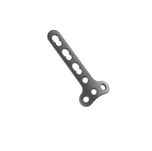 Implants orthopédiques en acier inoxydable de haute qualité, petits fragments, plaque en T à angle droit 3,5 mm x 3 trous - Product Image 3