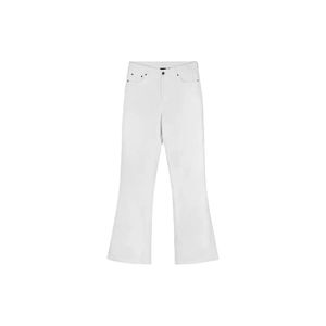 Pantalones acampanados de mezclilla para hombre, de pierna ancha, desgastados, ligeros, con lavado ácido, para personalización OEM - Product Image 3