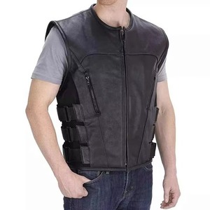 Chaleco Vintage de Cuero Vacuno Auténtico, Talla Personalizada, Color Marrón para Hombre, 100% Cuero Genuino, Impermeable, Reversible, Ropa de Invierno - Product Image 4