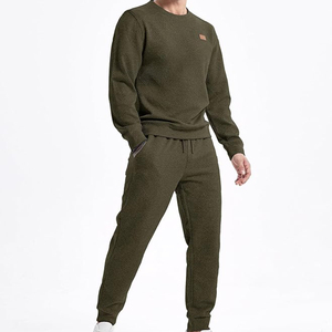 Conjunto Deportivo de Punto Transpirable y Ecológico de 2 Piezas para Hombre, Talla Grande, Informal, para Invierno - Product Image 2