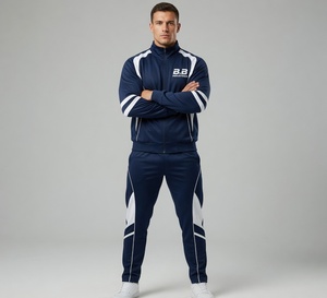 Winter Hooded Lightweight Windbreaker Track Suits Spandex/Polyester Breathable Plus Size Two Piece Sets for Men and <b>Women</b> - Product Image 2